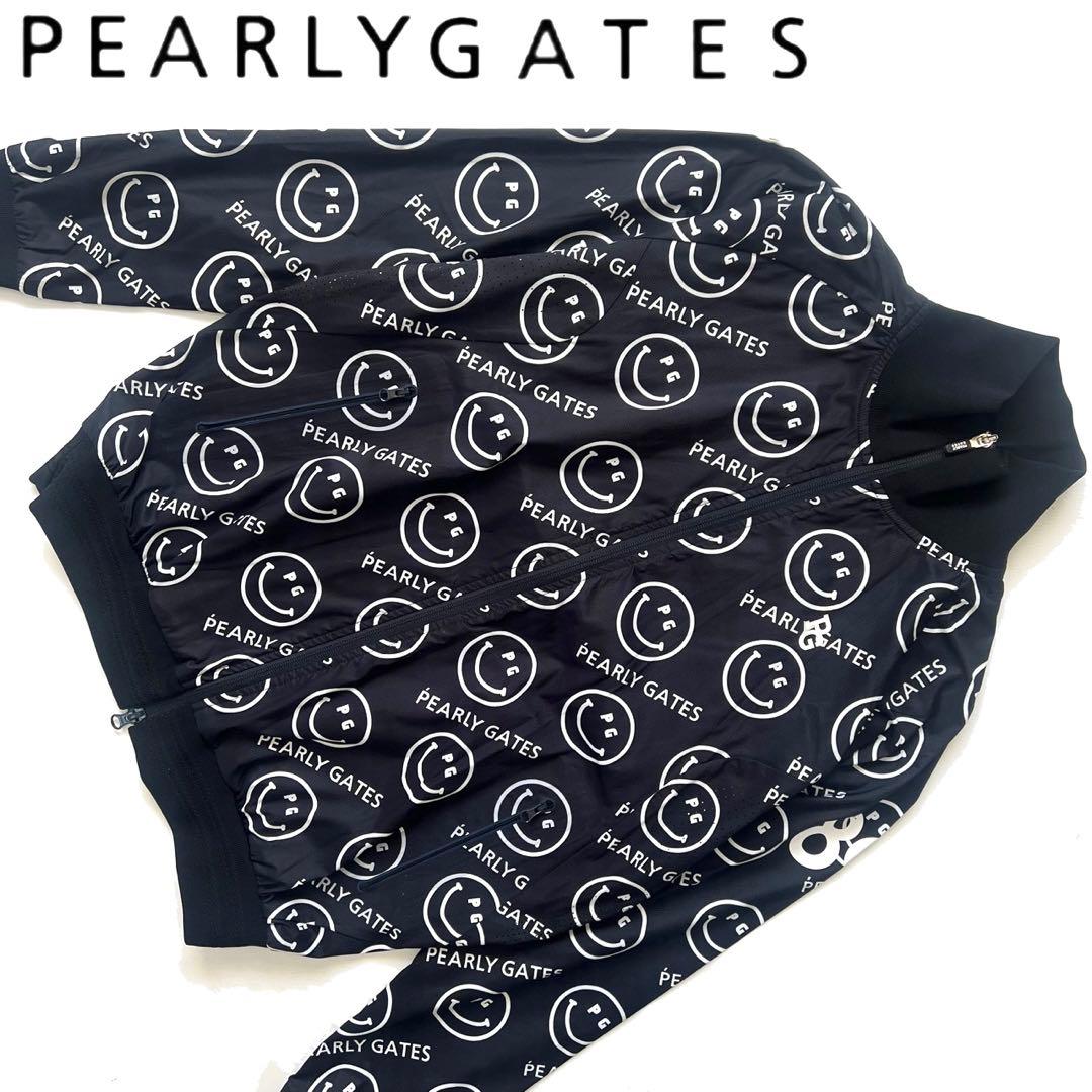 Pearlygates パーリーゲイツ　ニコちゃん　スマイル　ナイロンジャケット
