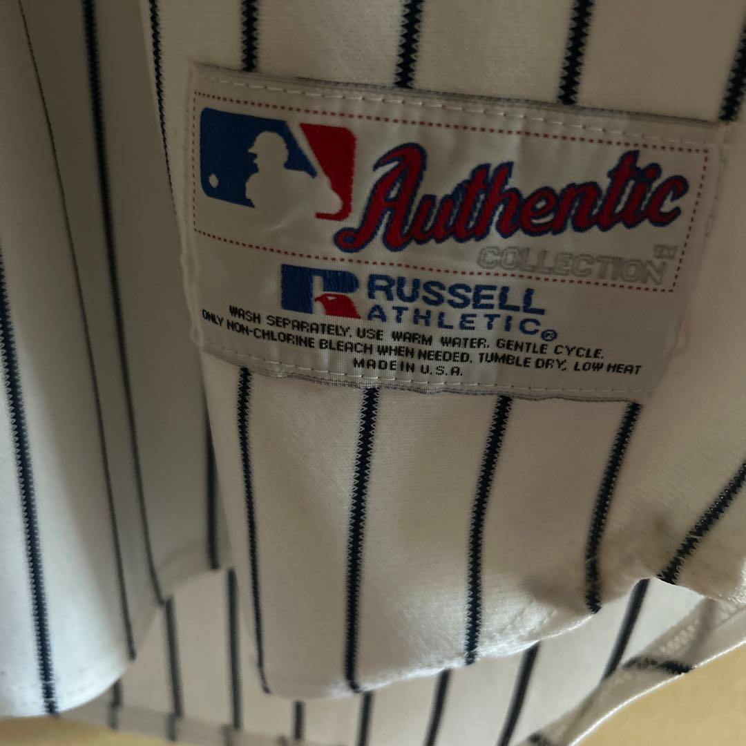 松井秀喜オーセンティックユニフォームWパッチ付き【超レア】