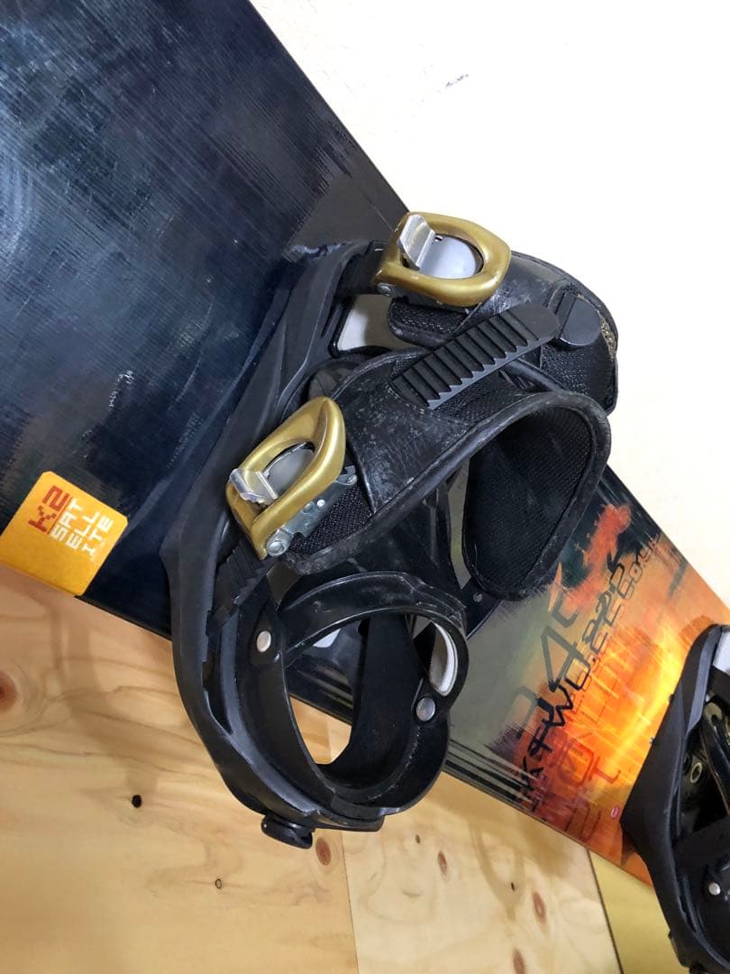 最終値引き　K2スノーボードビンディングセット