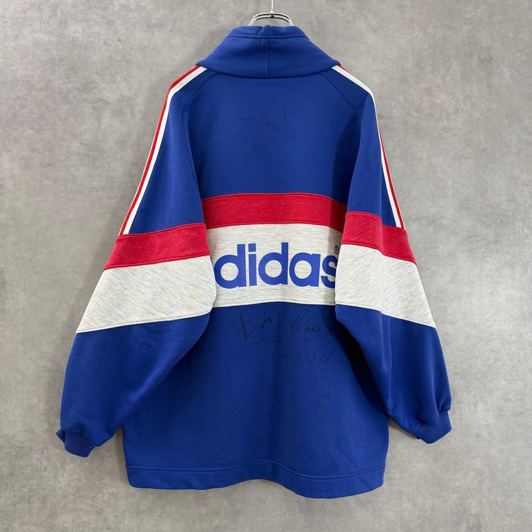 90s old adidas スウェットシャツ スウェットパンツ 上下セット