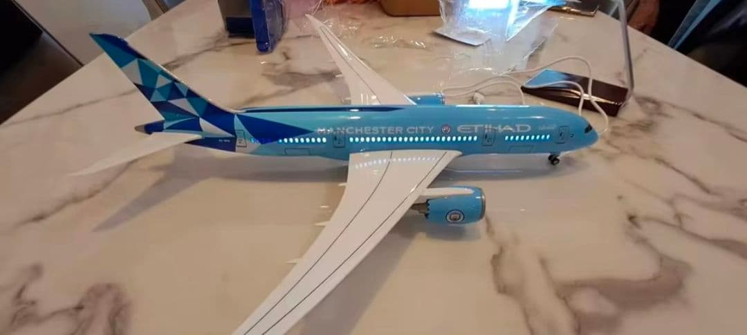 エティハド航空 B787 ドリームライナー 1/130 LEEモデル 特別塗装