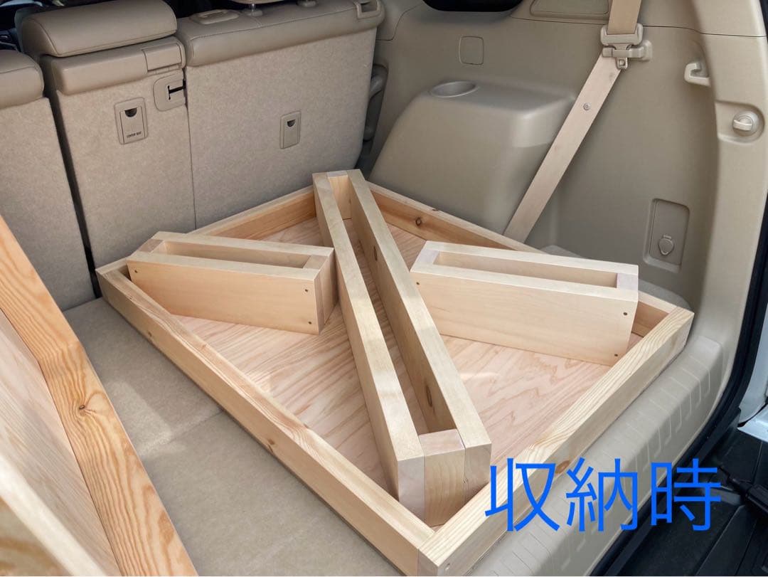 ランドクルーザープラド　ベッドキット　車中泊　1人用