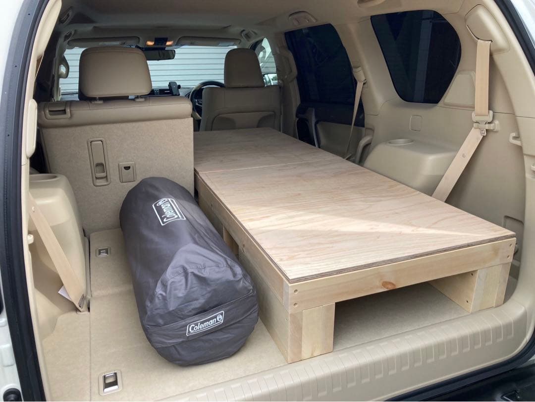 ランドクルーザープラド　ベッドキット　車中泊　1人用