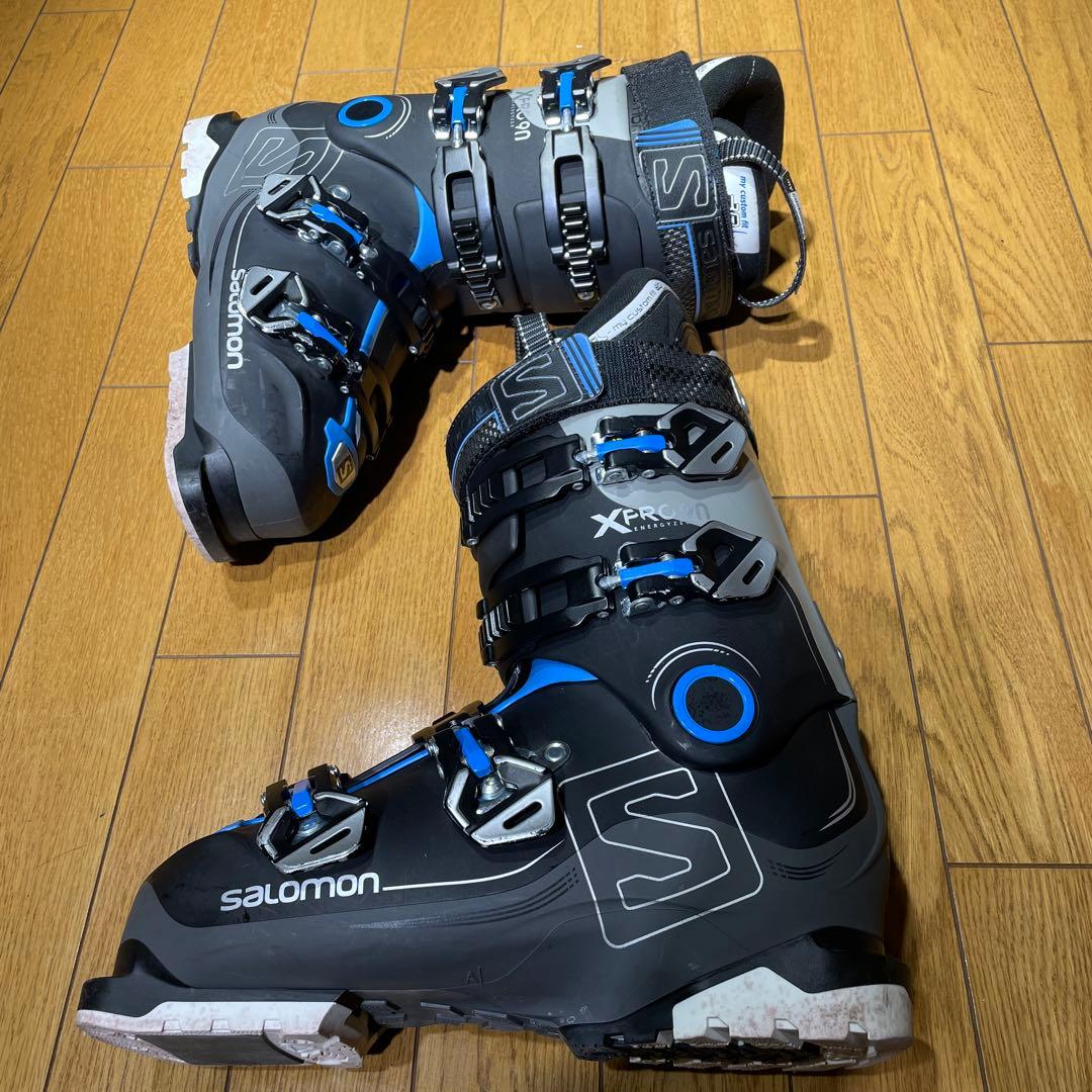 幅広salomonサロモンXPRO90 26.0-26.5cm初中級向け