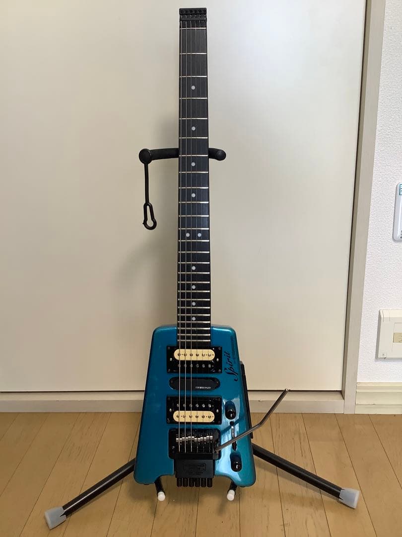 Steinberger Spirit エレキギター 青 ピックアップ換装アリ