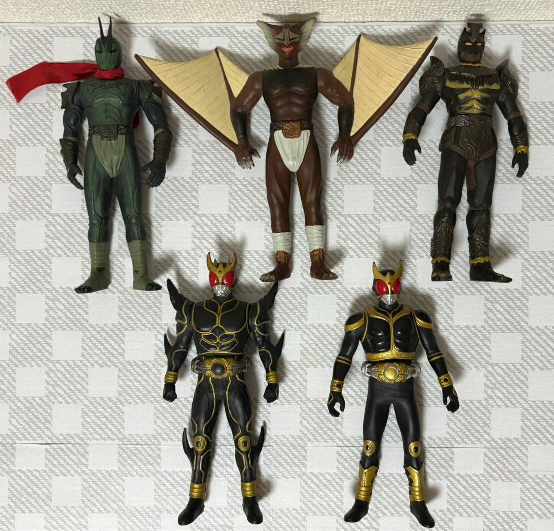 仮面ライダークウガ ソフビ まとめ売り