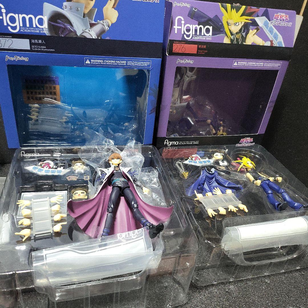 遊戯王デュエルモンスターズ　Figma　武藤遊戯　海馬瀬人　セット