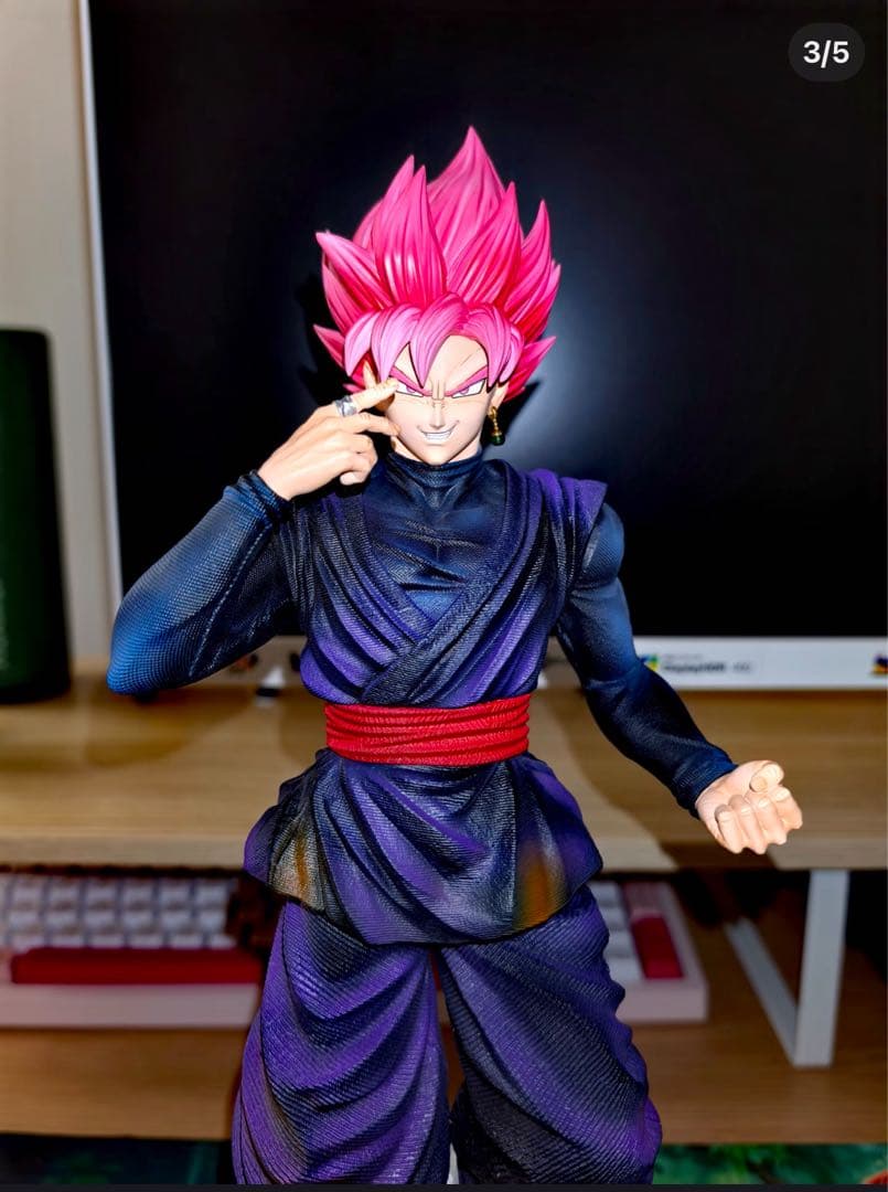 ドラゴンボールガレージキット　ゴクウブラック ロゼ　スタチュー