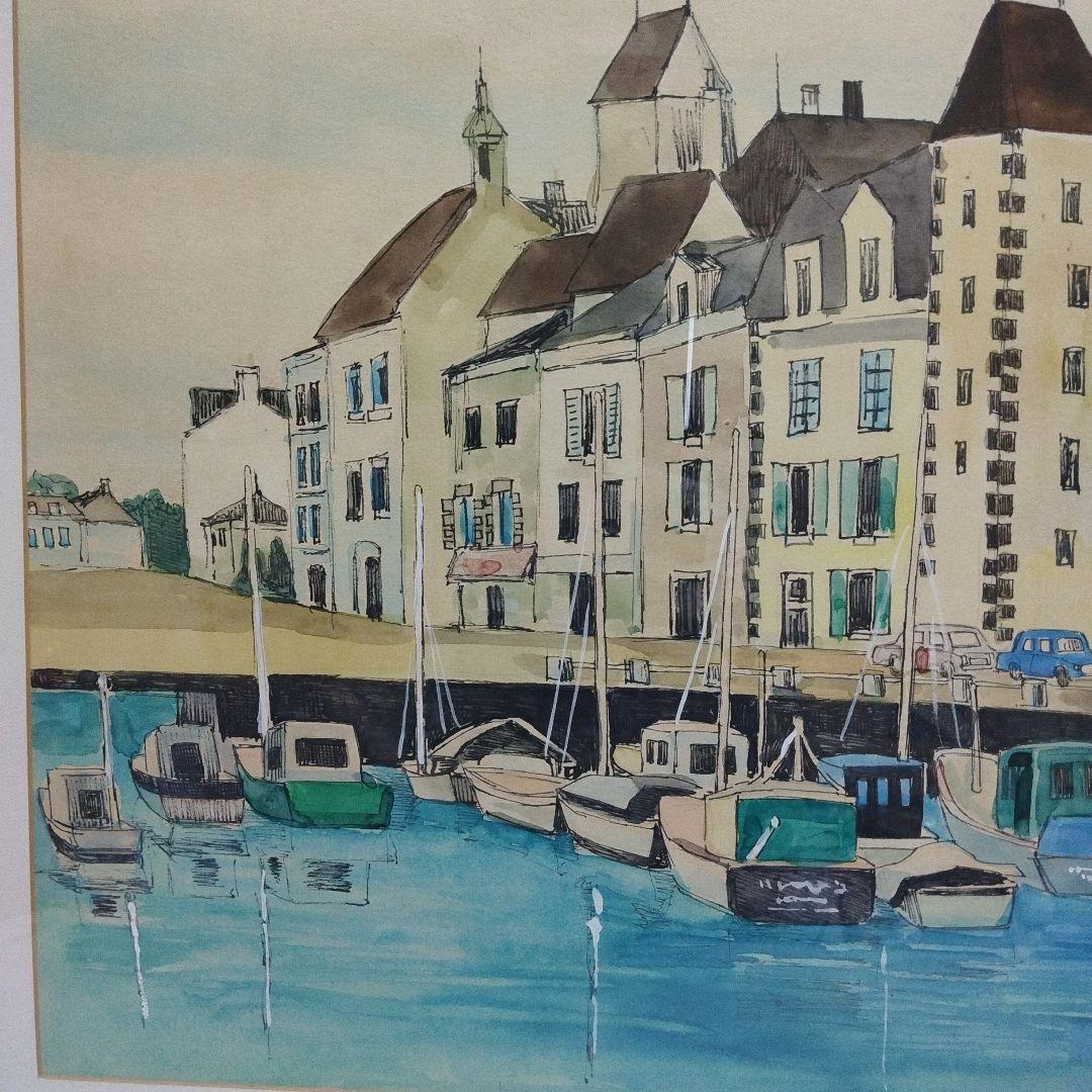 水彩画　吉野利一