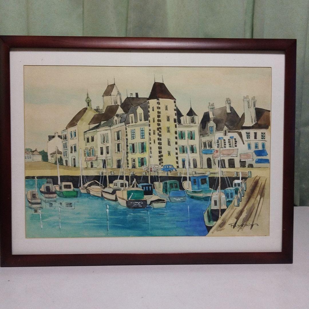 水彩画　吉野利一