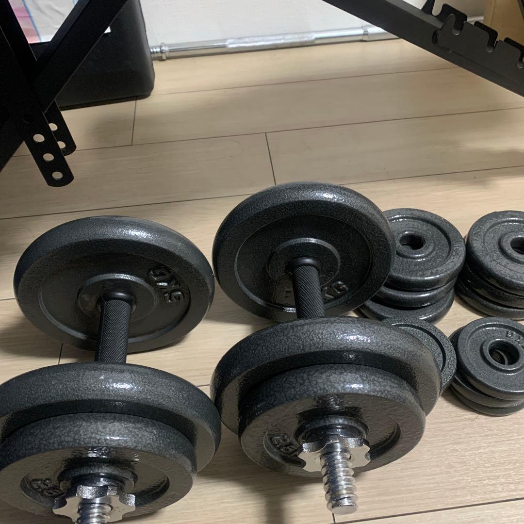 バーベル50kg＋トレーニングベンチお引き取り設定