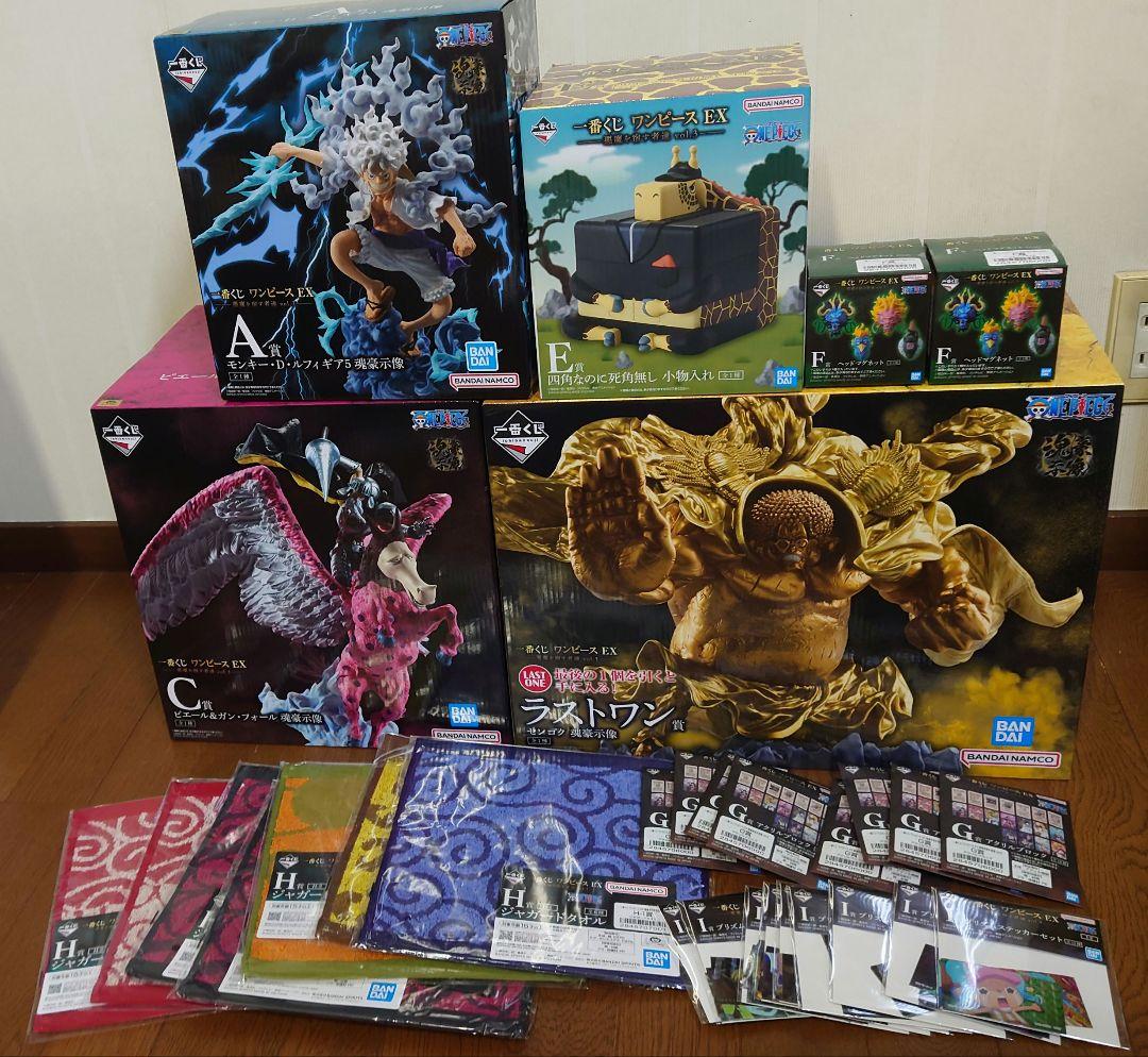 一番くじ ワンピース 悪魔を宿す者達 A賞 C賞 E賞 ラストワン賞 センゴク