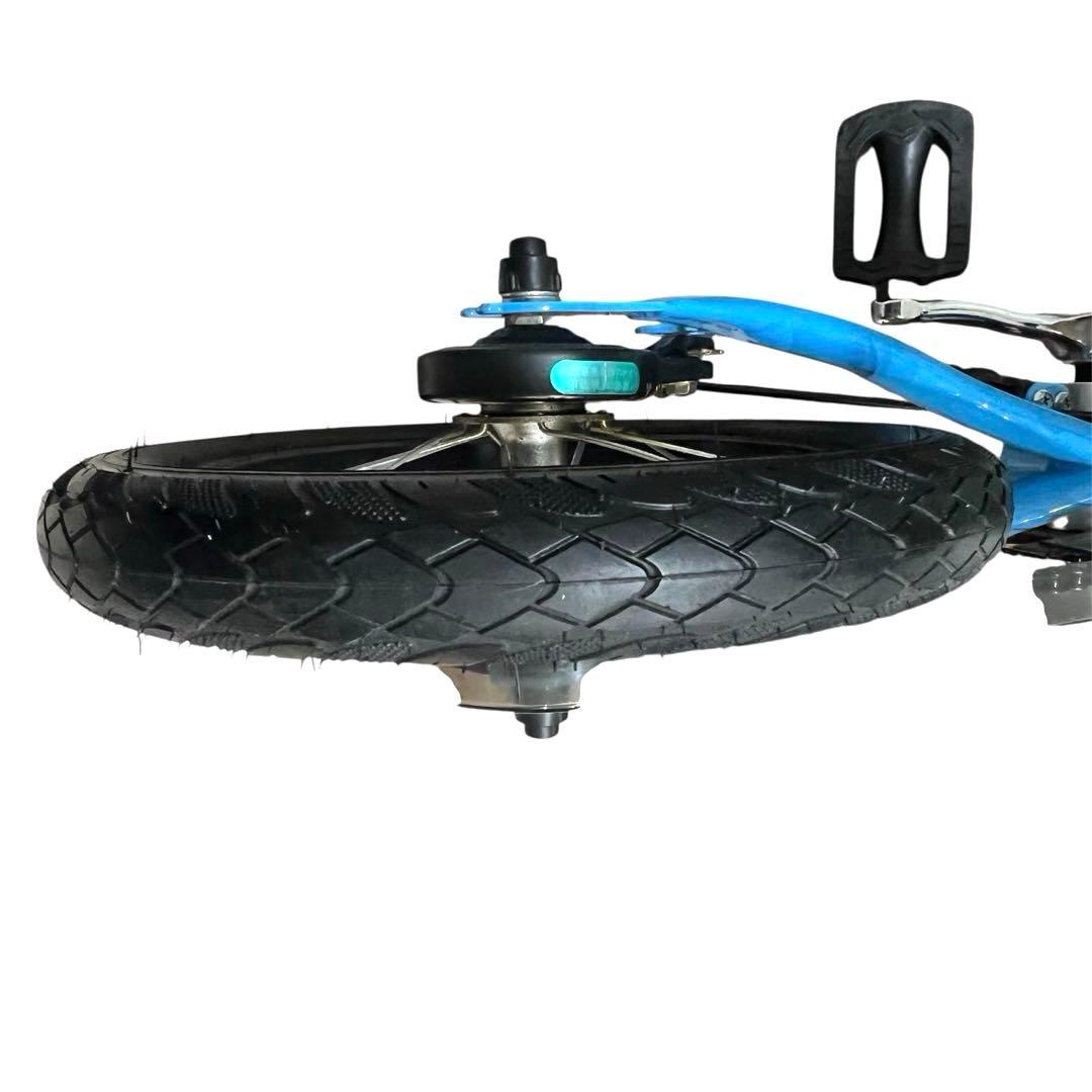 美品☆へんしんバイク2 12インチ　パステルブルー