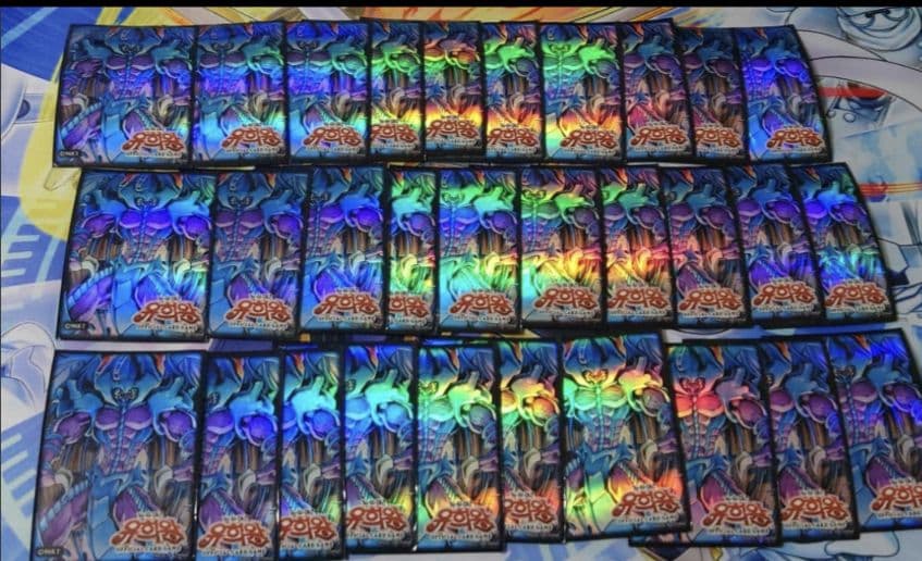 遊戯王 幻魔王ラビエル スリーブ 韓国 80枚