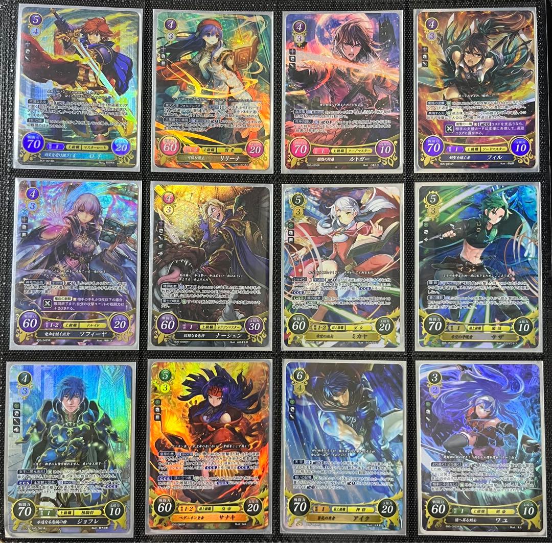 ファイアーエムブレム　サイファ　5弾　相剋を越えて　N HN R SRフルコンプ