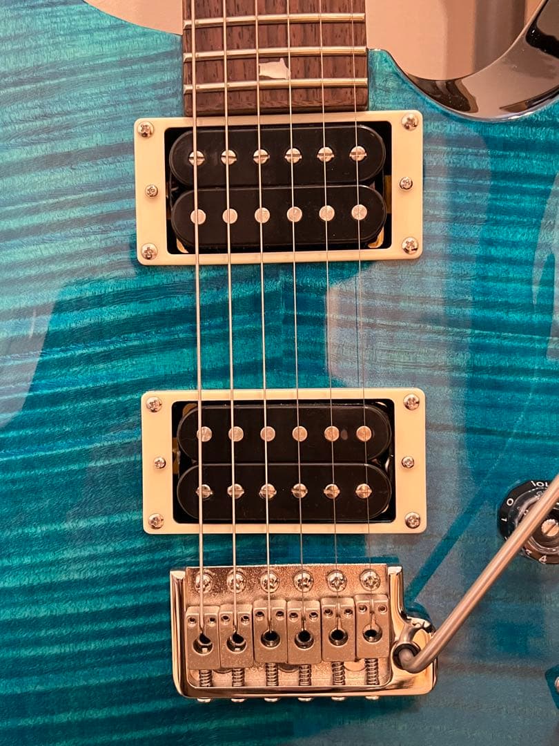 PRS SE custom24 美品　blue matteo ポールリードスミス