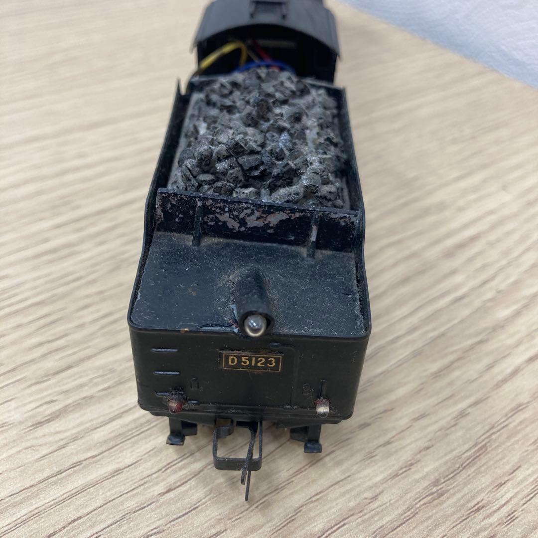 HOゲージ アダチ D5123 蒸気機関車 ジャンク 鉄道模型