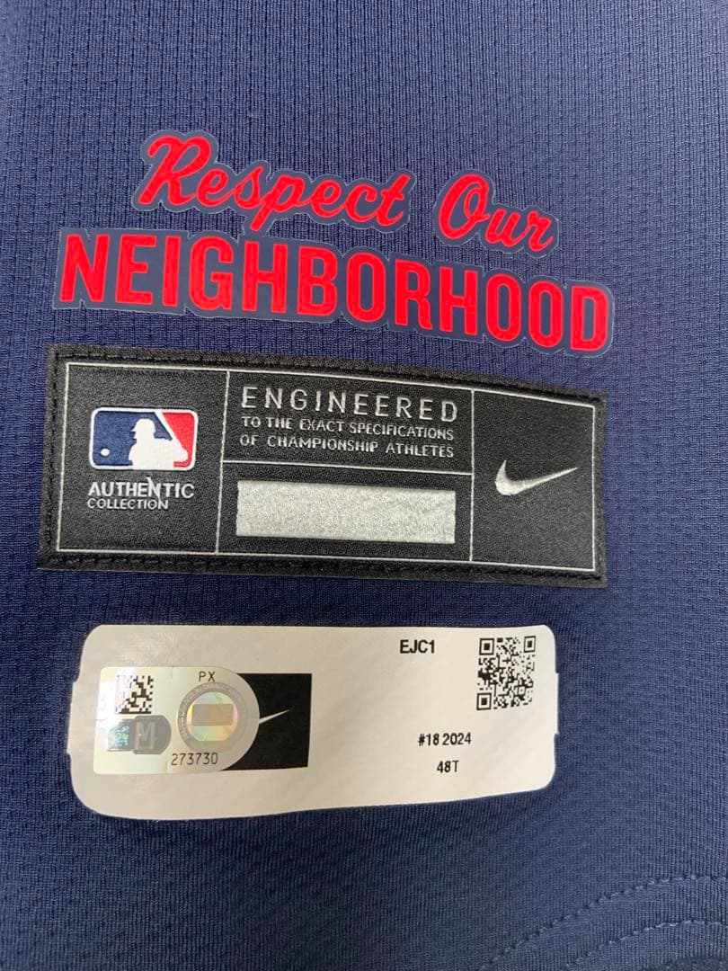 ガ*ン様 今永昇太 シカゴカブス球団支給ユニフォーム　 2024年 シティコネク