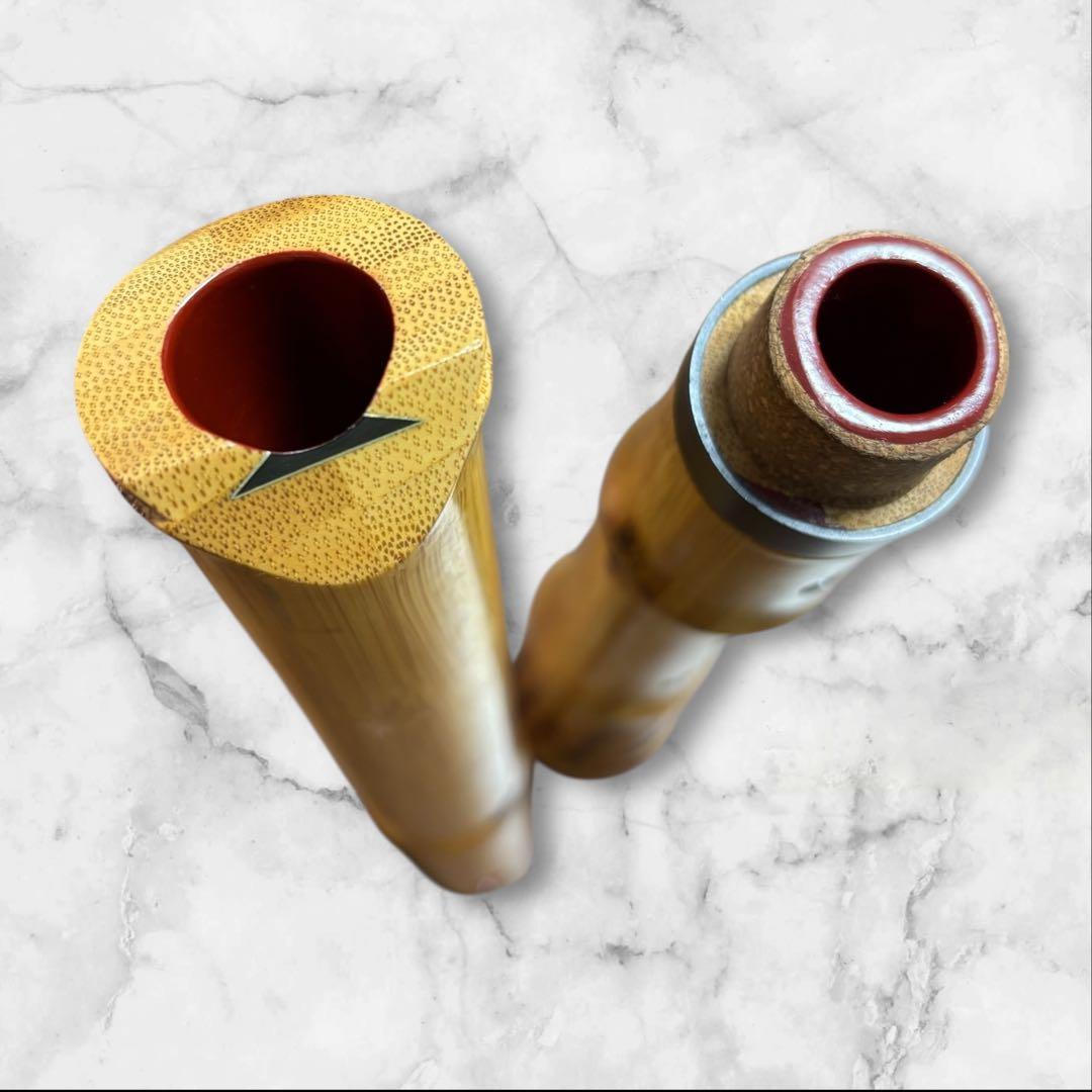 【美品】琴古流　胡蝶　尺八完全調律管　(株）ワダ楽器