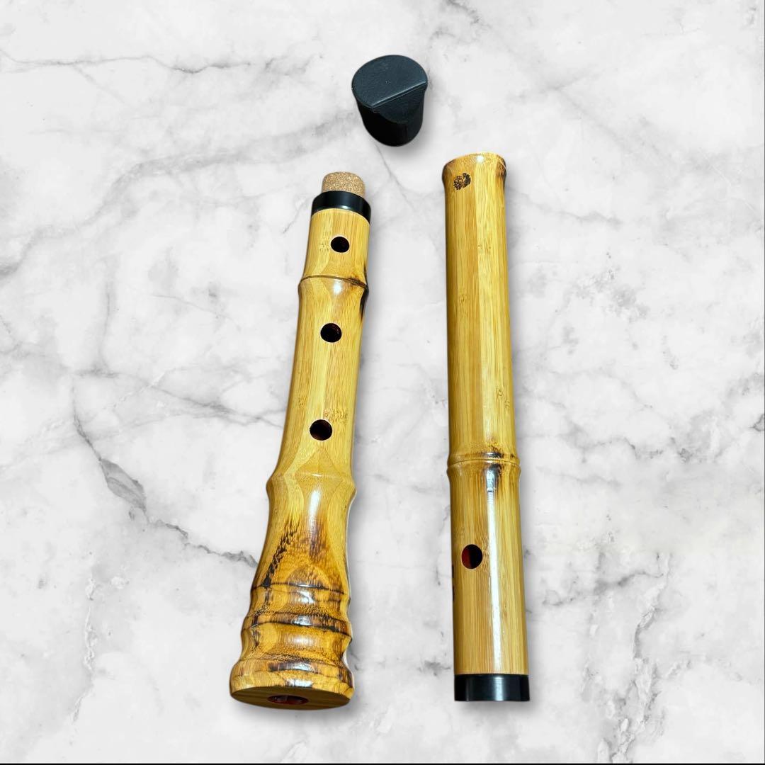 【美品】琴古流　胡蝶　尺八完全調律管　(株）ワダ楽器
