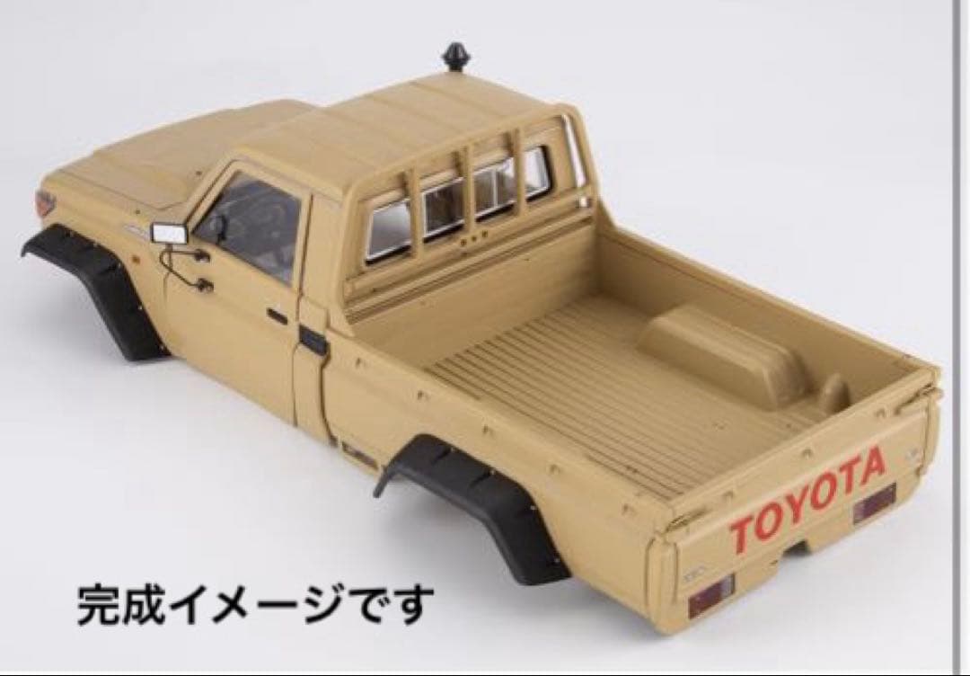 1/10 Killerbodyランドクルーザー 70 トラクサス用ボディ