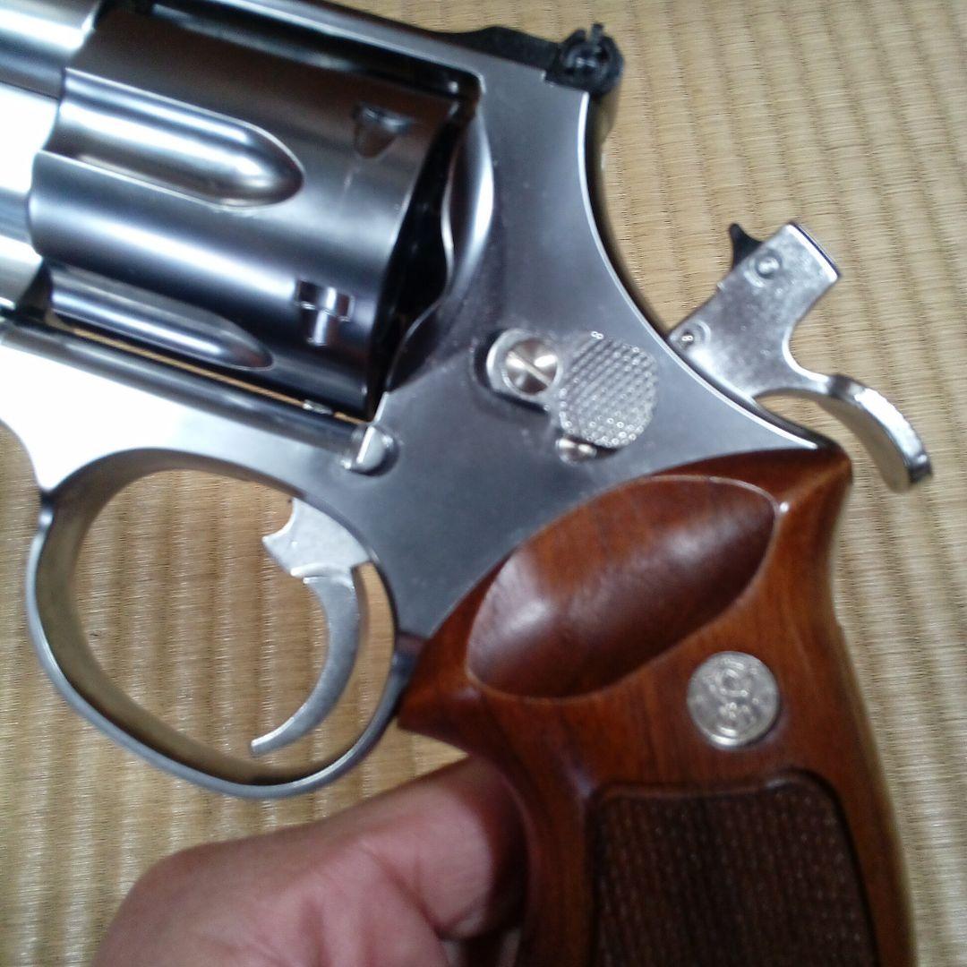 マルシン　M29 シルバーABS　　ハーフチェッカー木グリ仕様