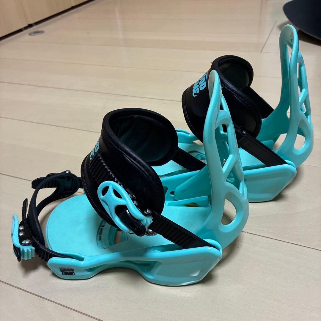 キッズ用　スノーボードブーツ、ビンディングセット