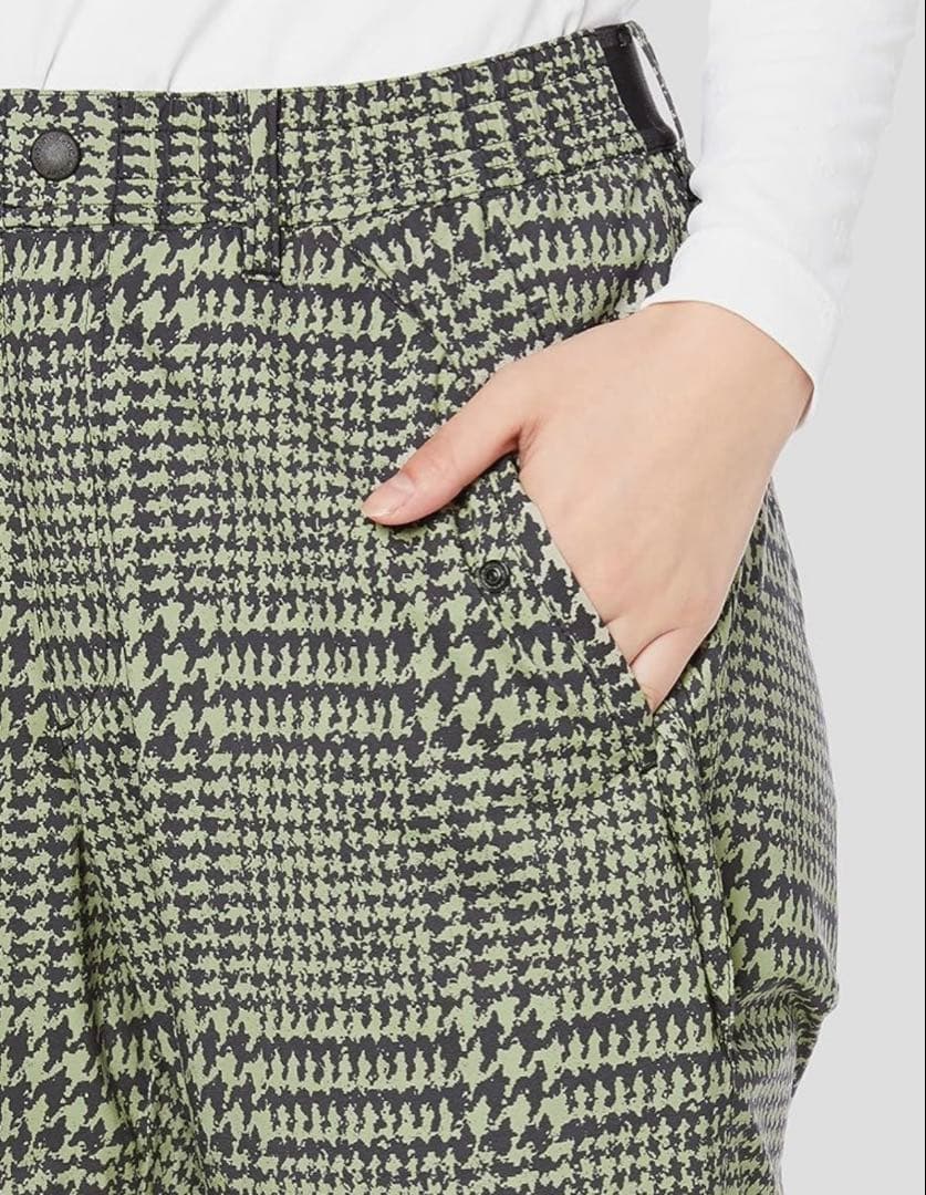 新品 パーリーゲイツ マスターバニー 千鳥格子柄 レインウェア セットアップ ０