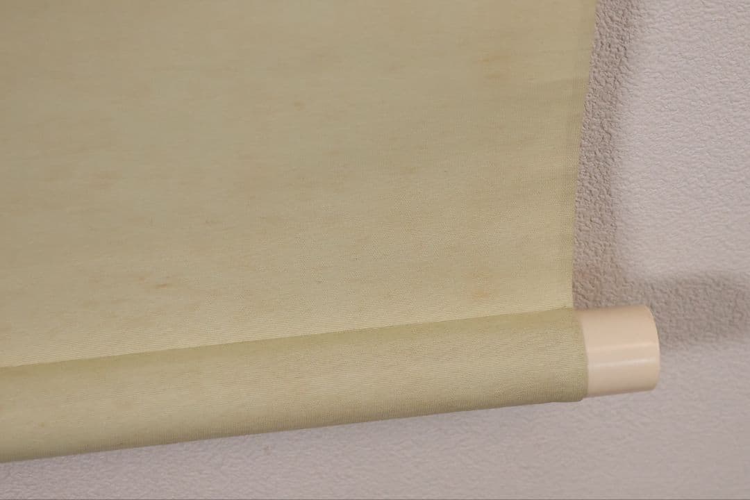 【模写】石黒連州 紙本 掛軸 扇面 みみづく 梟 真宗大谷派 富山 MB123