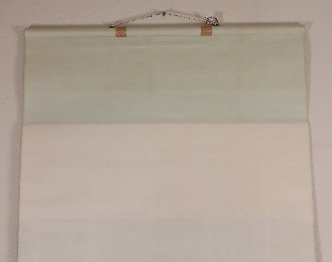 【模写】石黒連州 紙本 掛軸 扇面 みみづく 梟 真宗大谷派 富山 MB123