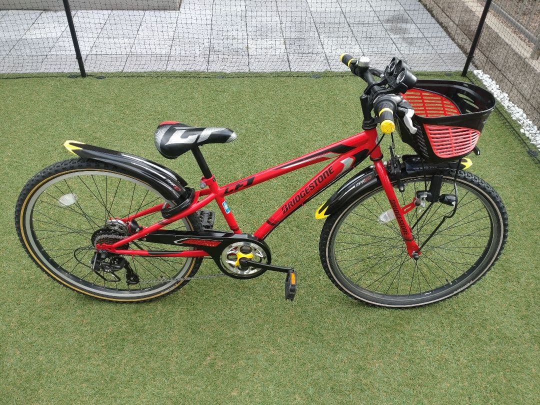 子供用自転車　ブリヂストン　クロスファイヤージュニア　26インチ　ピュアレッド