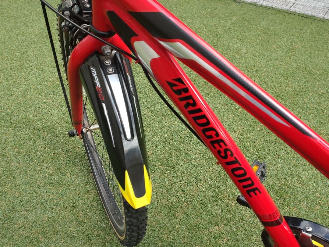 子供用自転車　ブリヂストン　クロスファイヤージュニア　26インチ　ピュアレッド