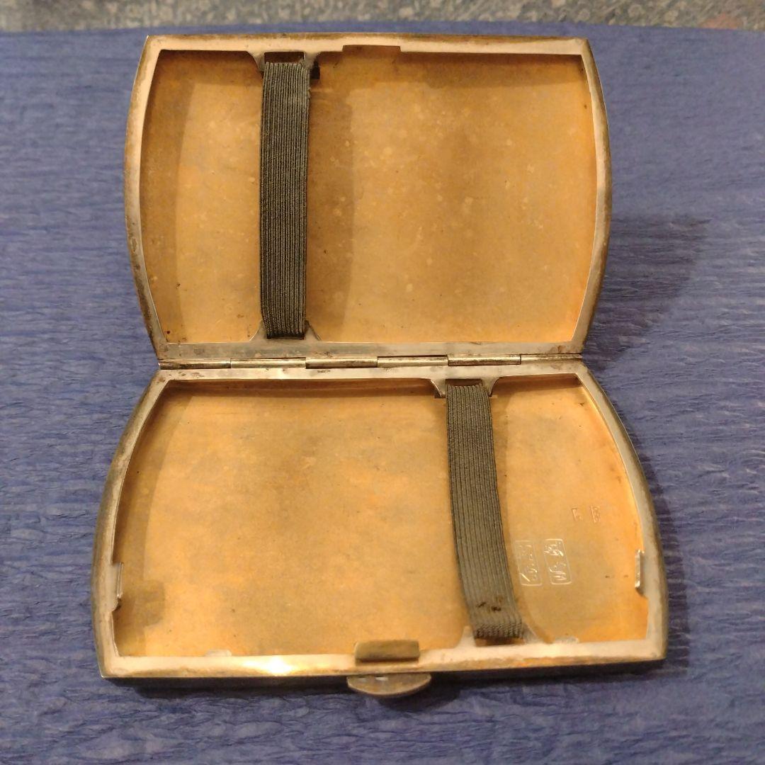週末セール　純銀　ビンテージ　シガレットケース