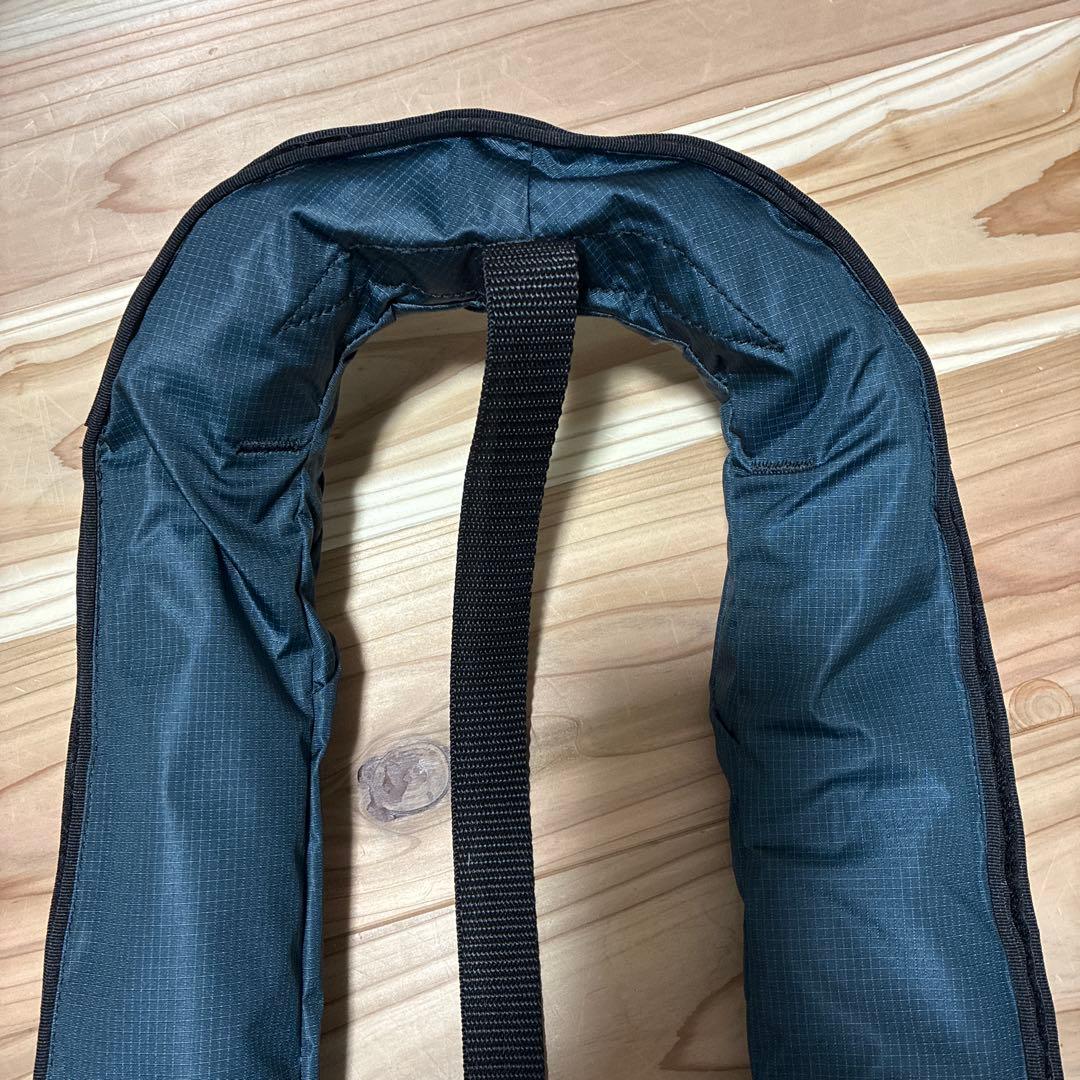 mont-bell インフレータブルライフベスト ブルーグリーン