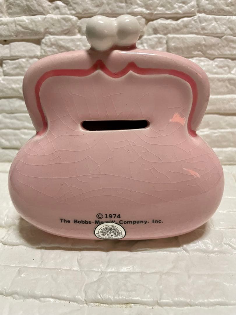 レア　希少品　RAGGEDY ANN &ANDY 1974年　貯金箱　美品