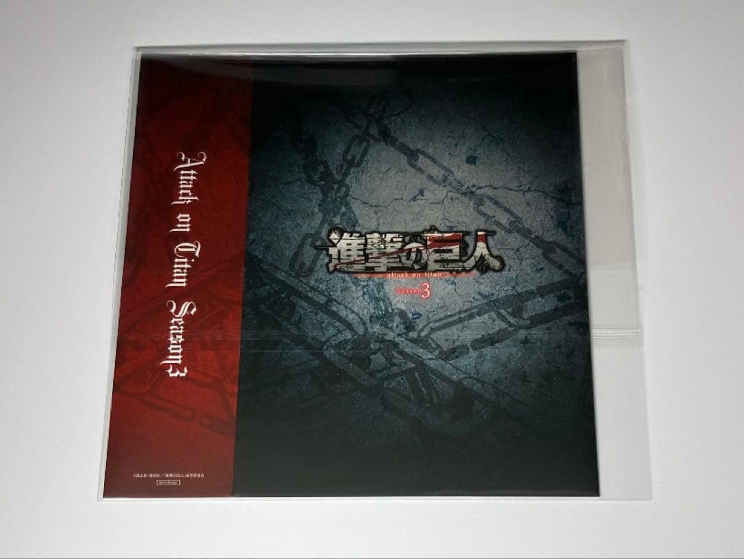 進撃の巨人 ポストカード スリーブケース 3点セット WIT STUDIO