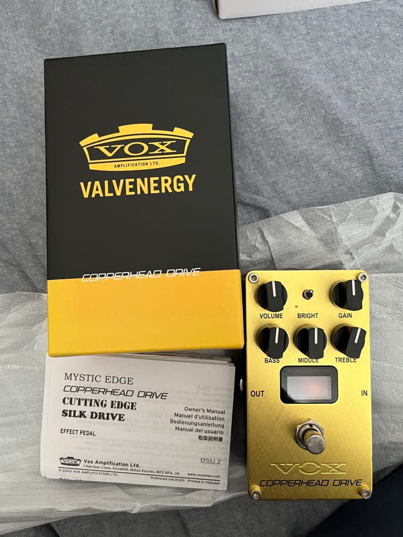 【美品】VOX VALVENERGY COPPERHEAD DRIVE