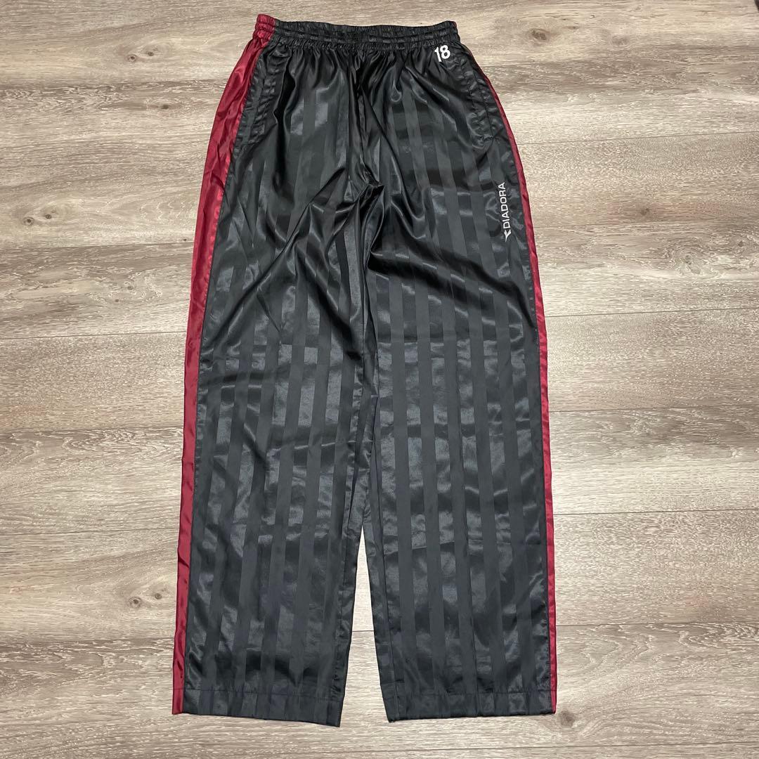 希少品DIADORA 豊田南高校18 刺繍デザイン サッカーピステ セットアップ