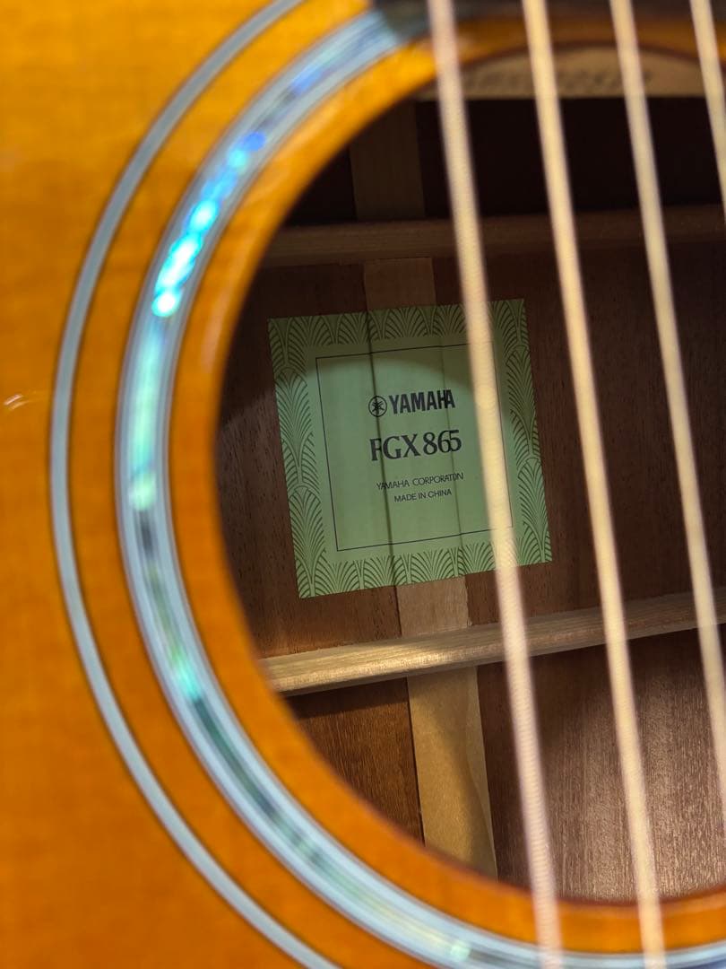 YAMAHA FGX865 アコースティックギター