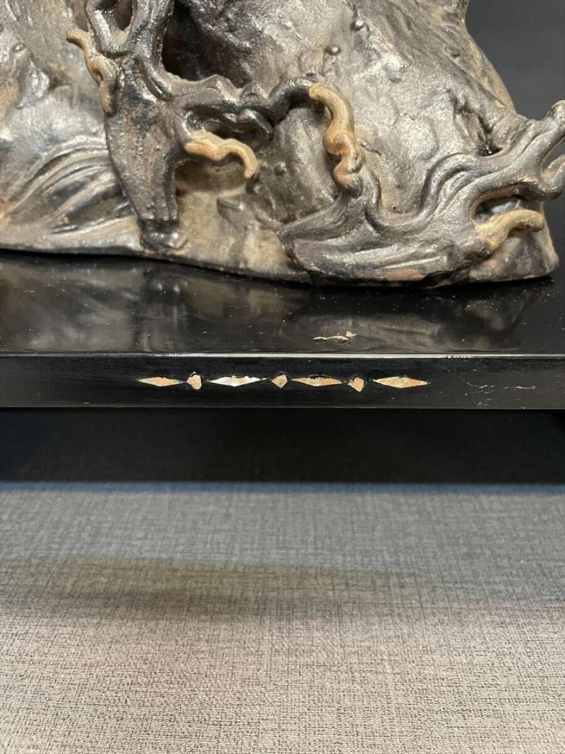 限定値下　まごころ堂　銅器の鷹　銅製　置物　5783