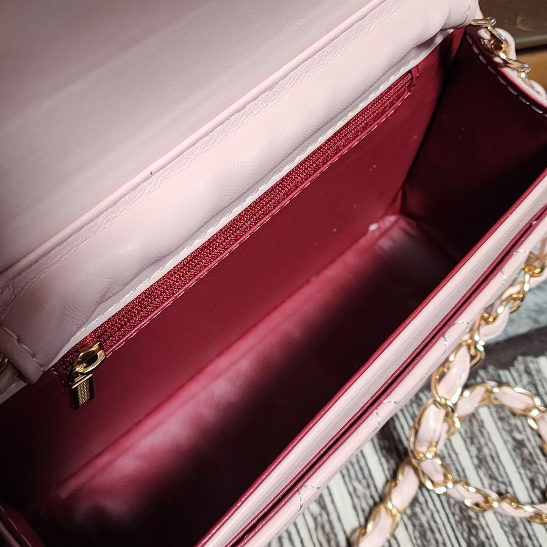 CHANEL ミニショルダー　ショルダーバッグ　ピンク　ノベルティ