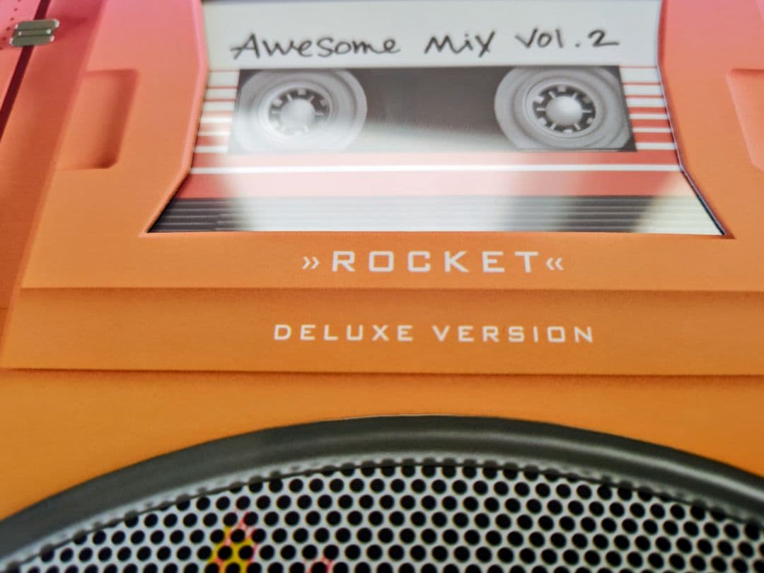 【開封美品】ホットトイズ　DX版　ロケット　ガーディアンズオブギャラクシー2