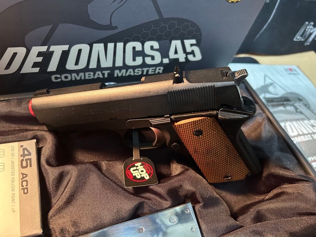 東京マルイDETONICS 45 COMBAT MASTER ガスガン　USED