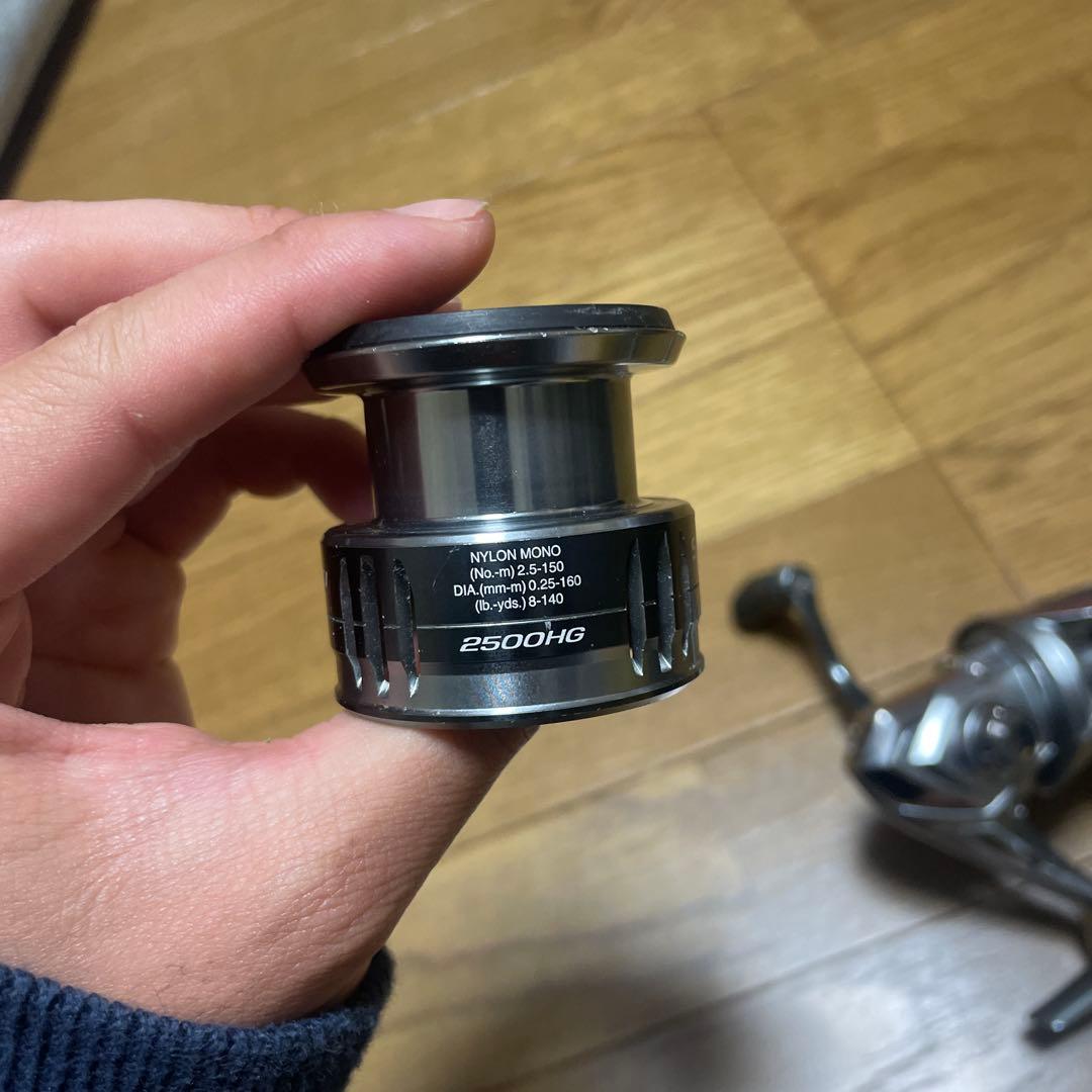 シマノ 21ナスキー2500HG 替スプール付