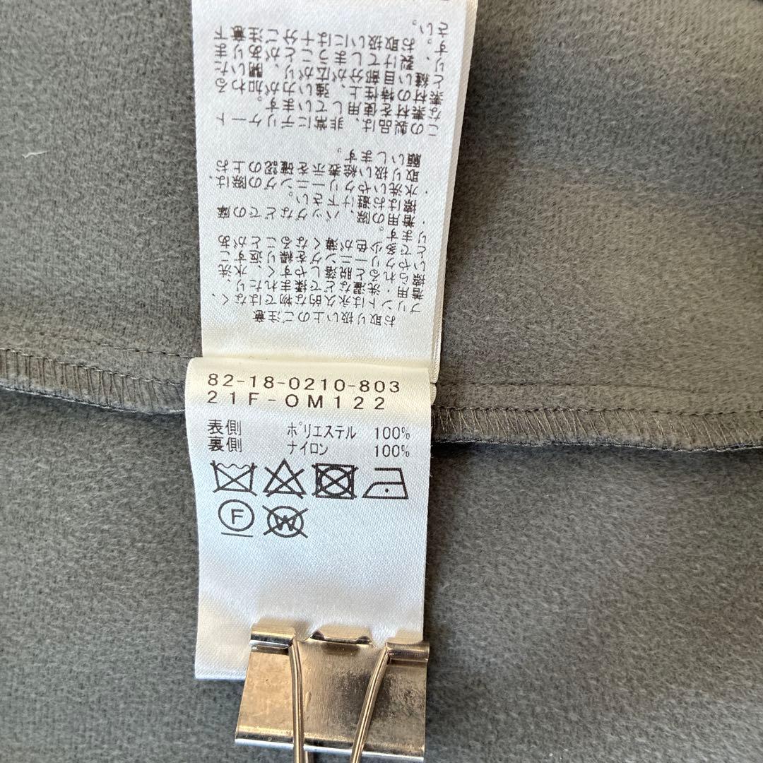 美品BEAMS GOLF フルジップ ジャケット L グレー 防寒 ゴルフウェア