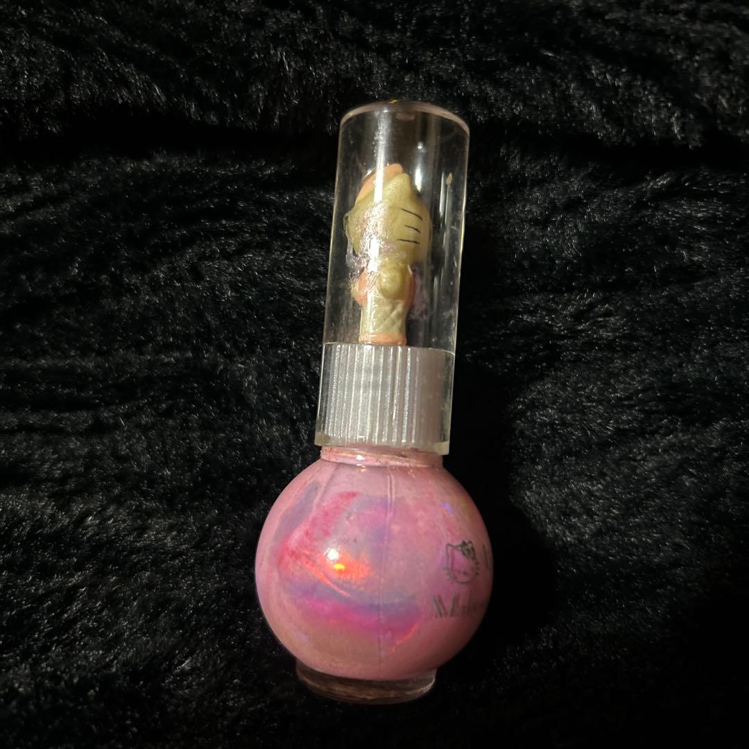 レトロ‪☆ハローキティ ネイルチャーム付き‪☆メイクアップコレクション‪☆当時物