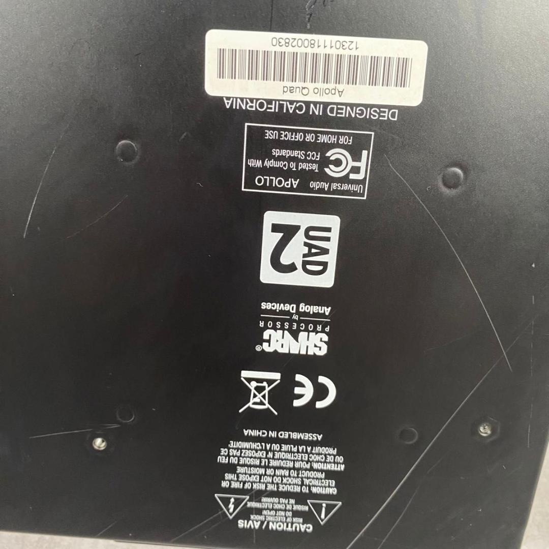 UNIVERSAL AUDIO Apollo QUAD TB2 アポロ