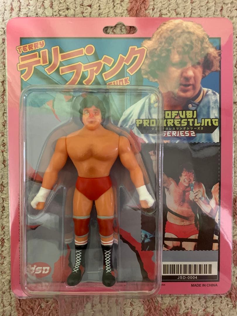 世界限定110個　テリーファンク　フィギュア　プロレス　バリアント　完売品