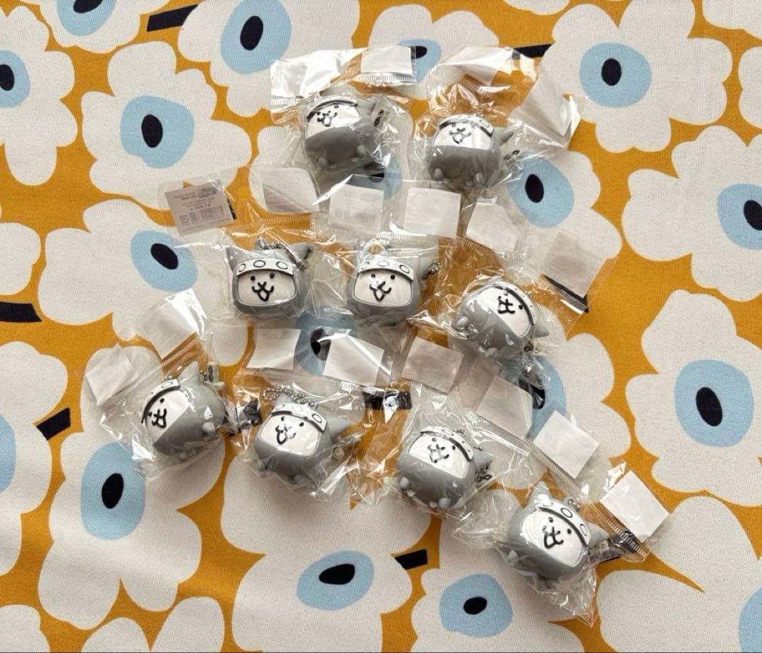 ポップアップストア限定✩.*˚ にゃんこ大戦争 ラバーキーホルダー(ネコ忍者)