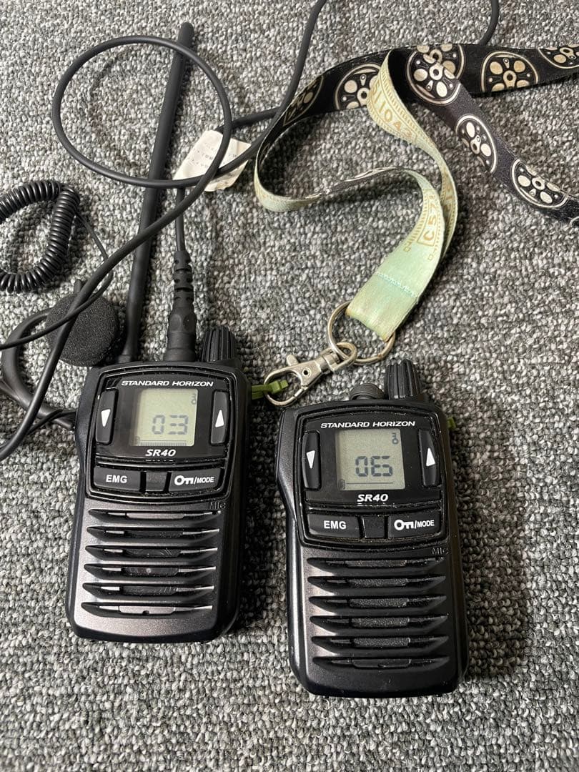 STANDARD SR40L 特定小電力トランシーバー 2台セット
